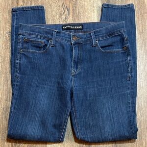 Express Women's Dark Blue Skinny Jeans Mid rise Leggings